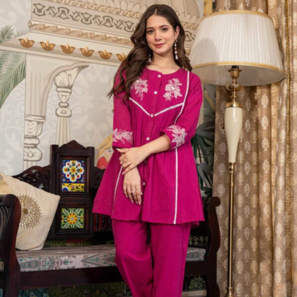 Designer Cotton Co-ord Set